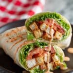 Chicken Caesar Salad Lettuce Wraps Recipe