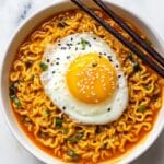 Kimchi Udon with Scallions Recipe