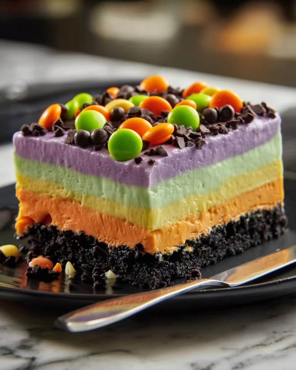 Halloween Lush Dessert Recipe 5 Halloween Lush Dessert Recipe - Recipe Image