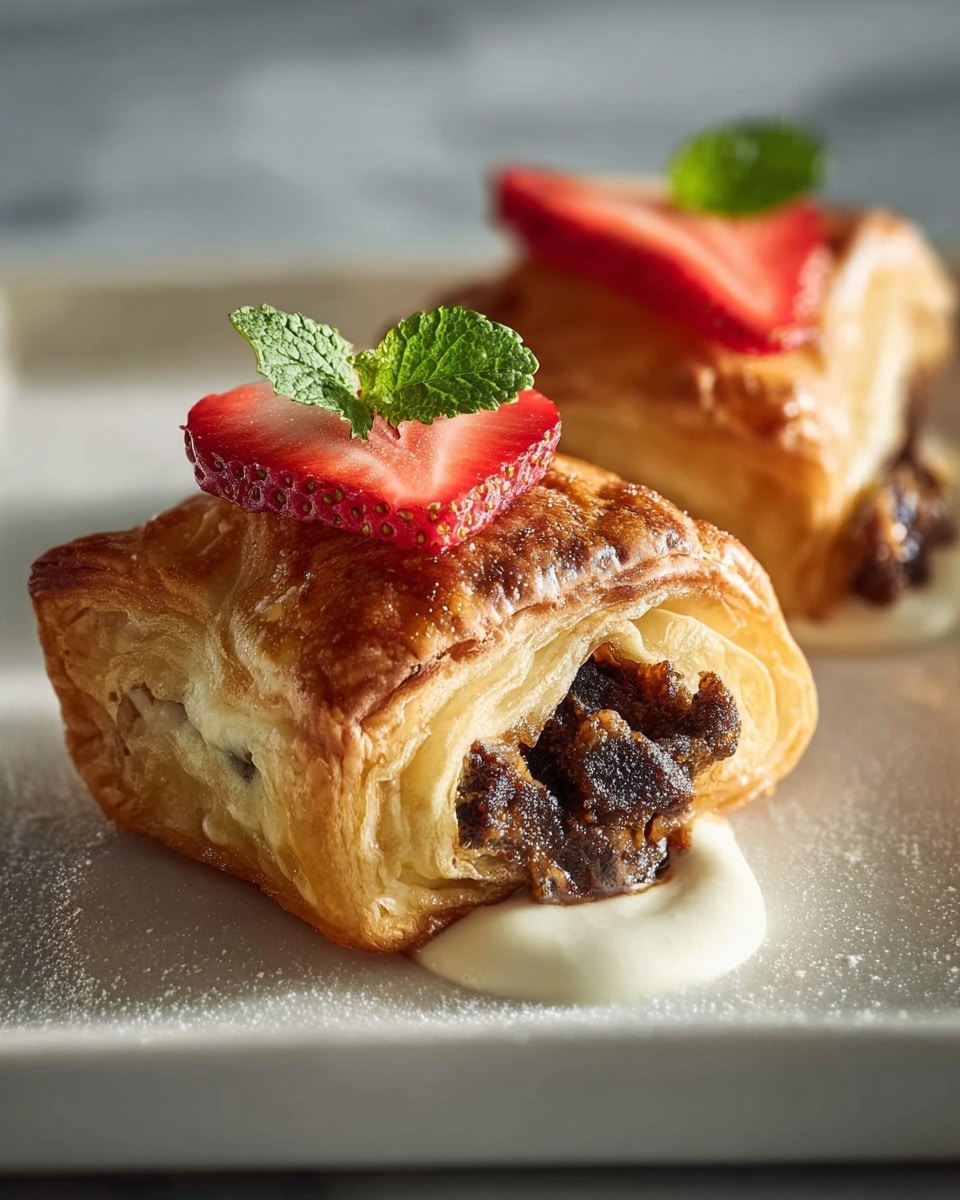 Chocolate Chip Cinnamon Puff Pastry Bites Recipe - Recipe Image