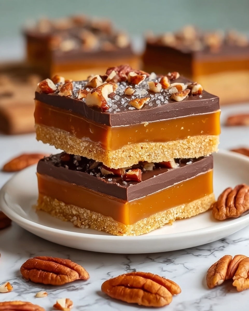 Turtle Bars Recipe - Recipe Image