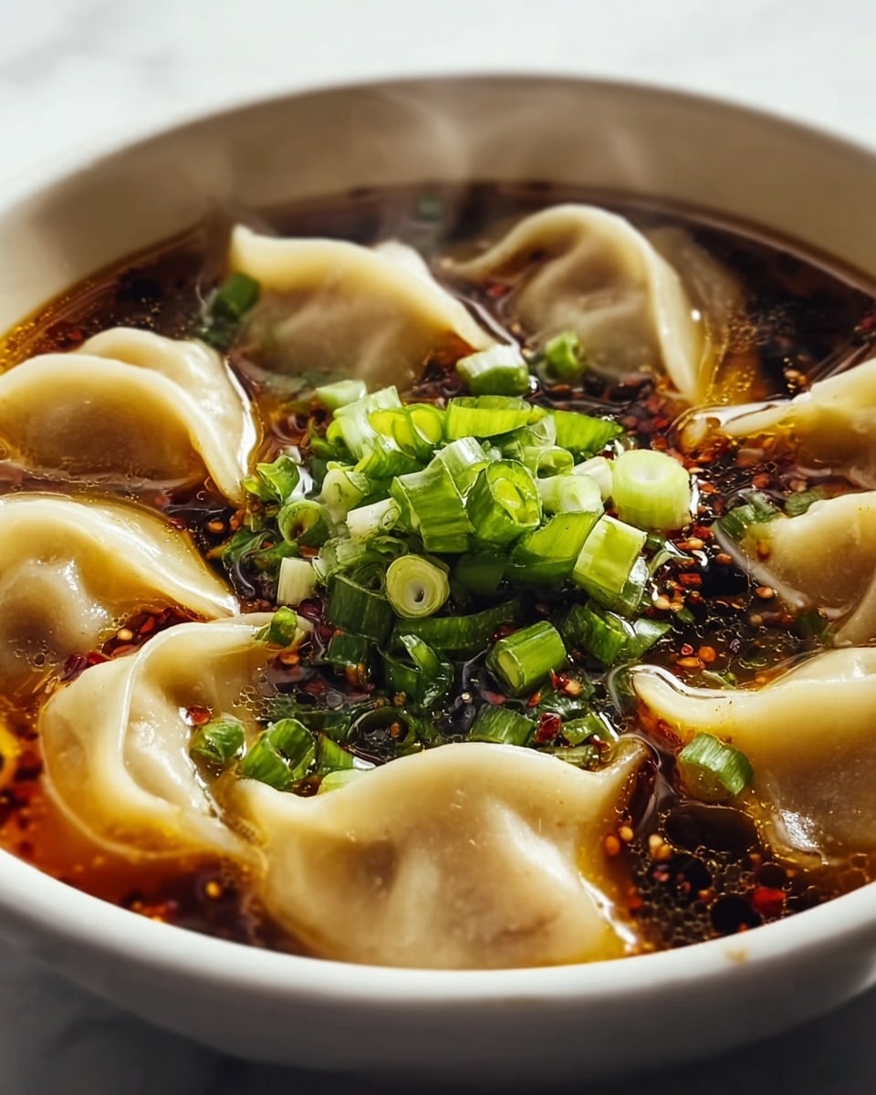 Thai Potsticker Soup Recipe - Recipe Image