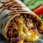 Nachos Cheese Beef Wrap Recipe