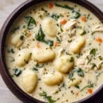 Creamy Garlic Chicken Gnocchi Soup Recipe