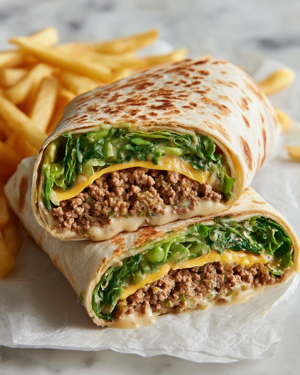 Big Mac Wraps Recipe