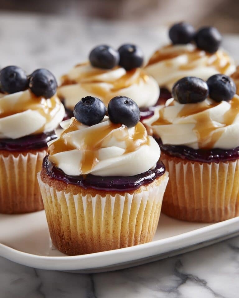 Blueberry Pancake Cupcakes Recipe