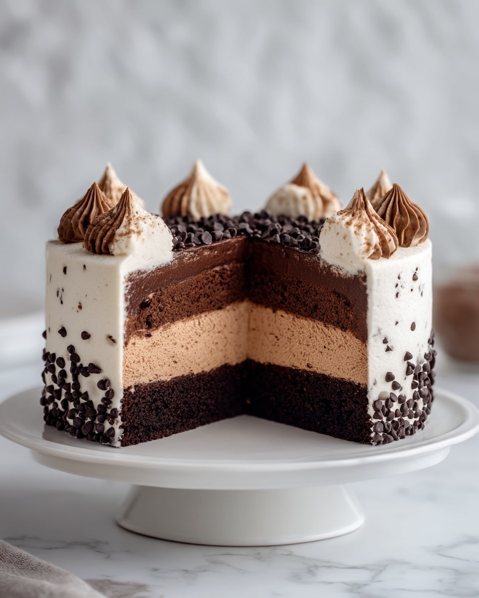 Tuxedo Cake: A Triple Chocolate Mousse Delight Recipe 5 Tuxedo Cake: A Triple Chocolate Mousse Delight Recipe - Recipe Image