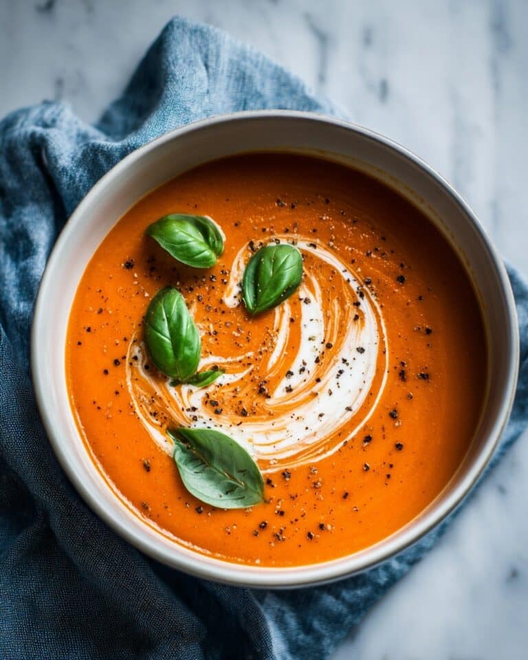 Roasted Red Pepper Soup Recipe