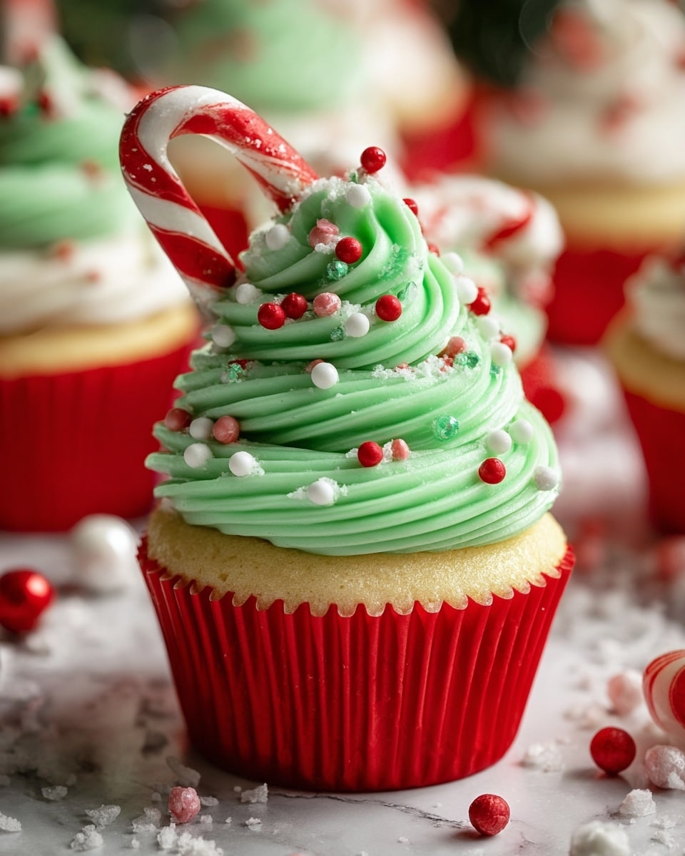 Easy Christmas Cupcakes Recipe - Recipe Image