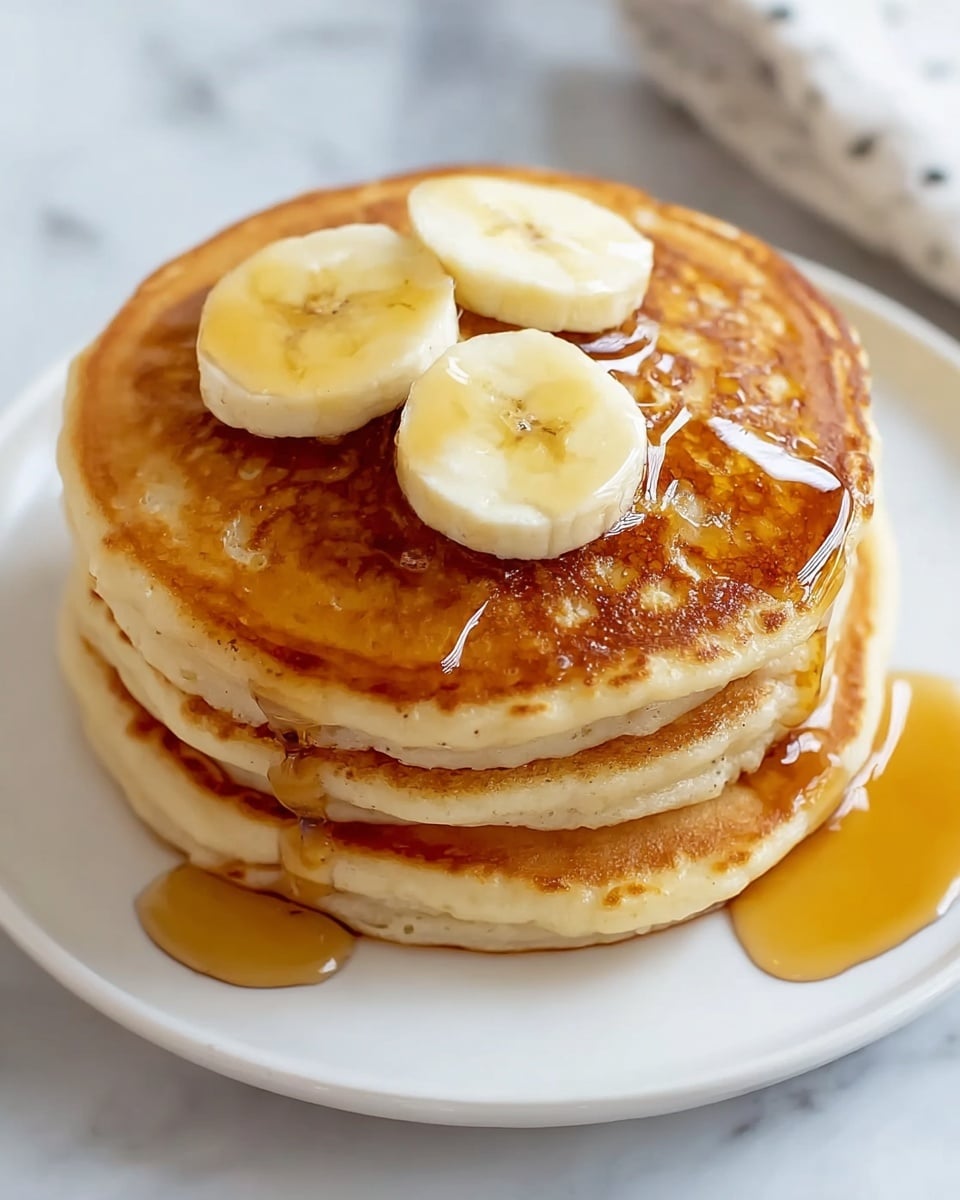 Brown Sugar Banana Pancakes Recipe - Recipe Image