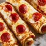 Cheesy Pepperoni Pizza Sticks Recipe