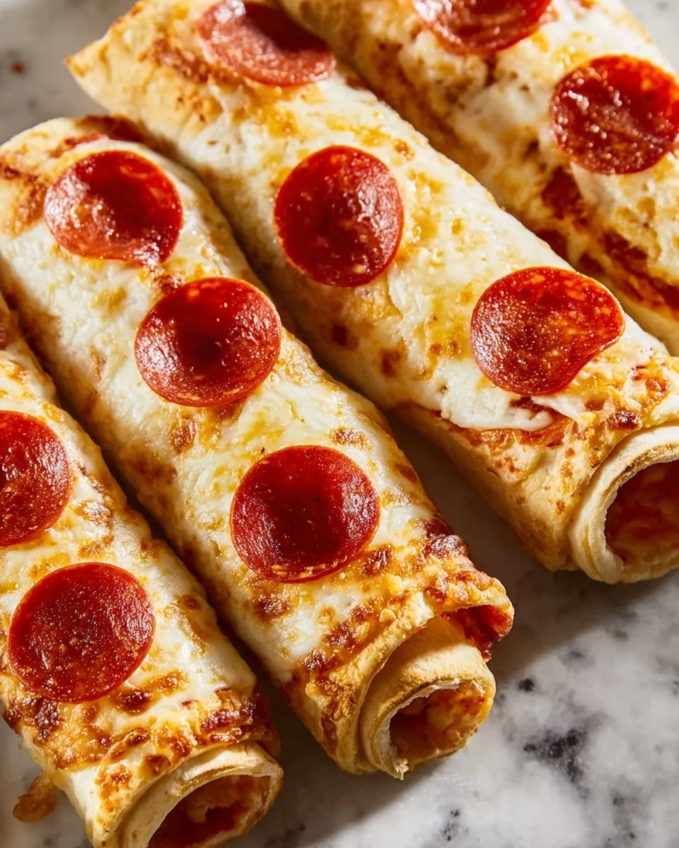 Cheesy Pepperoni Pizza Sticks Recipe - Recipe Image