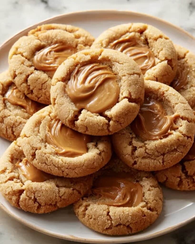 Thick and Chewy Peanut Butter Cookies Recipe