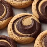 Peanut Butter Brownie Swirl Cookies Recipe