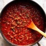 Easy Homemade Spaghetti Meat Sauce Recipe