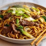 Garlic Chicken Lo Mein Recipe