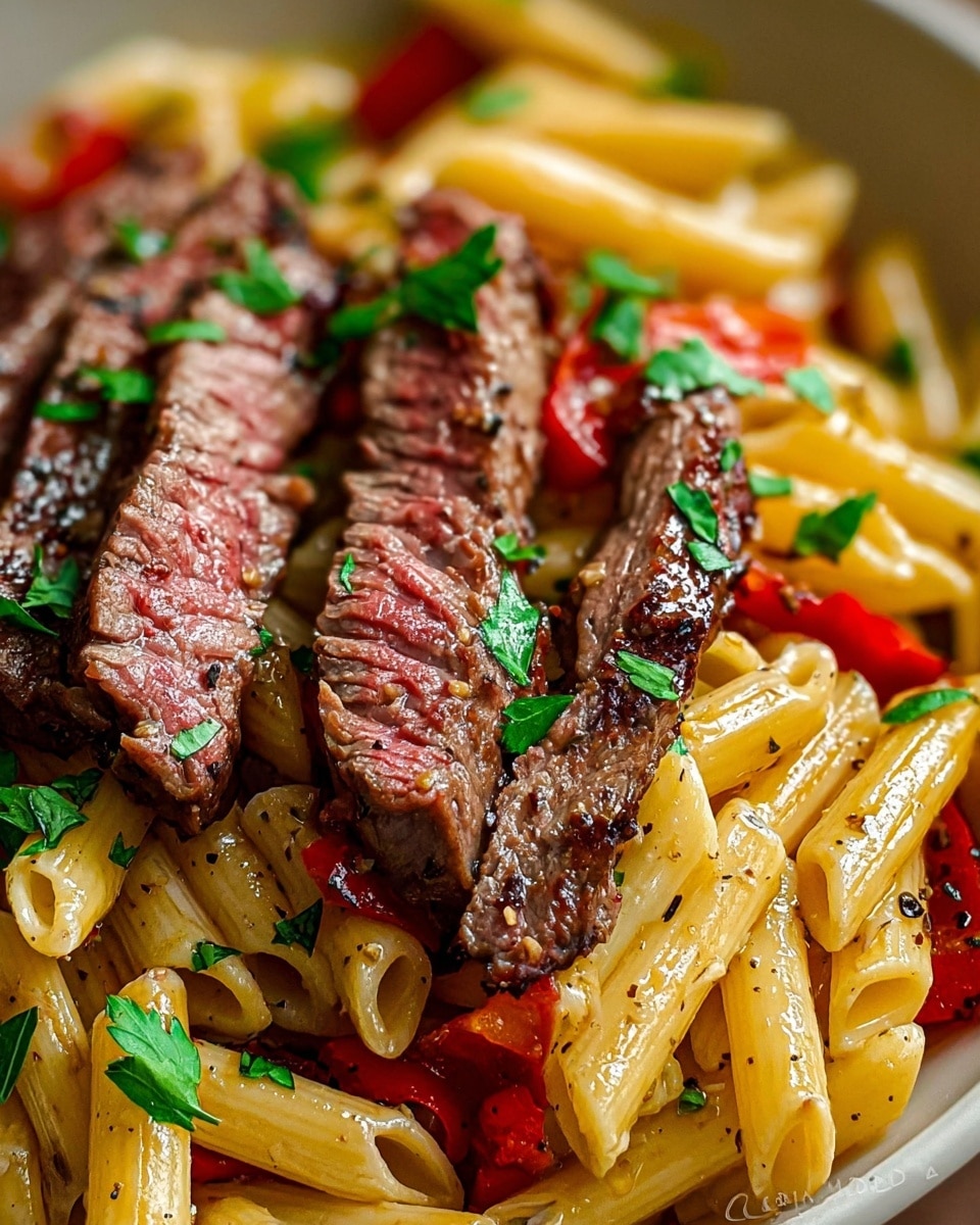 One-Pot Zesty Steak Pasta Recipe 5 One-Pot Zesty Steak Pasta Recipe - Recipe Image