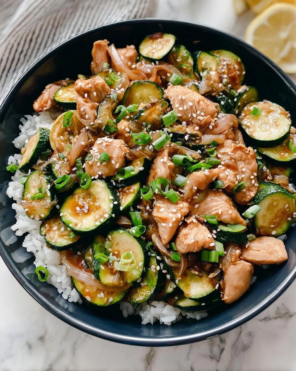 Chicken Zucchini Stir Fry Recipe 5 Chicken Zucchini Stir Fry Recipe - Recipe Image