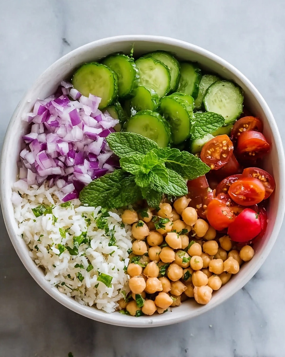 Mediterranean Chickpea Bowls with Tahini Sauce Recipe 5 Mediterranean Chickpea Bowls with Tahini Sauce Recipe - Recipe Image