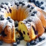 Blueberrylicious Sour Cream Bundt Cake Recipe