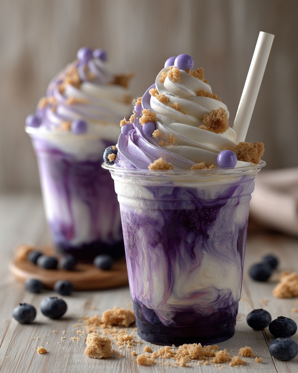 Blueberry Cheesecake Frappuccino Recipe