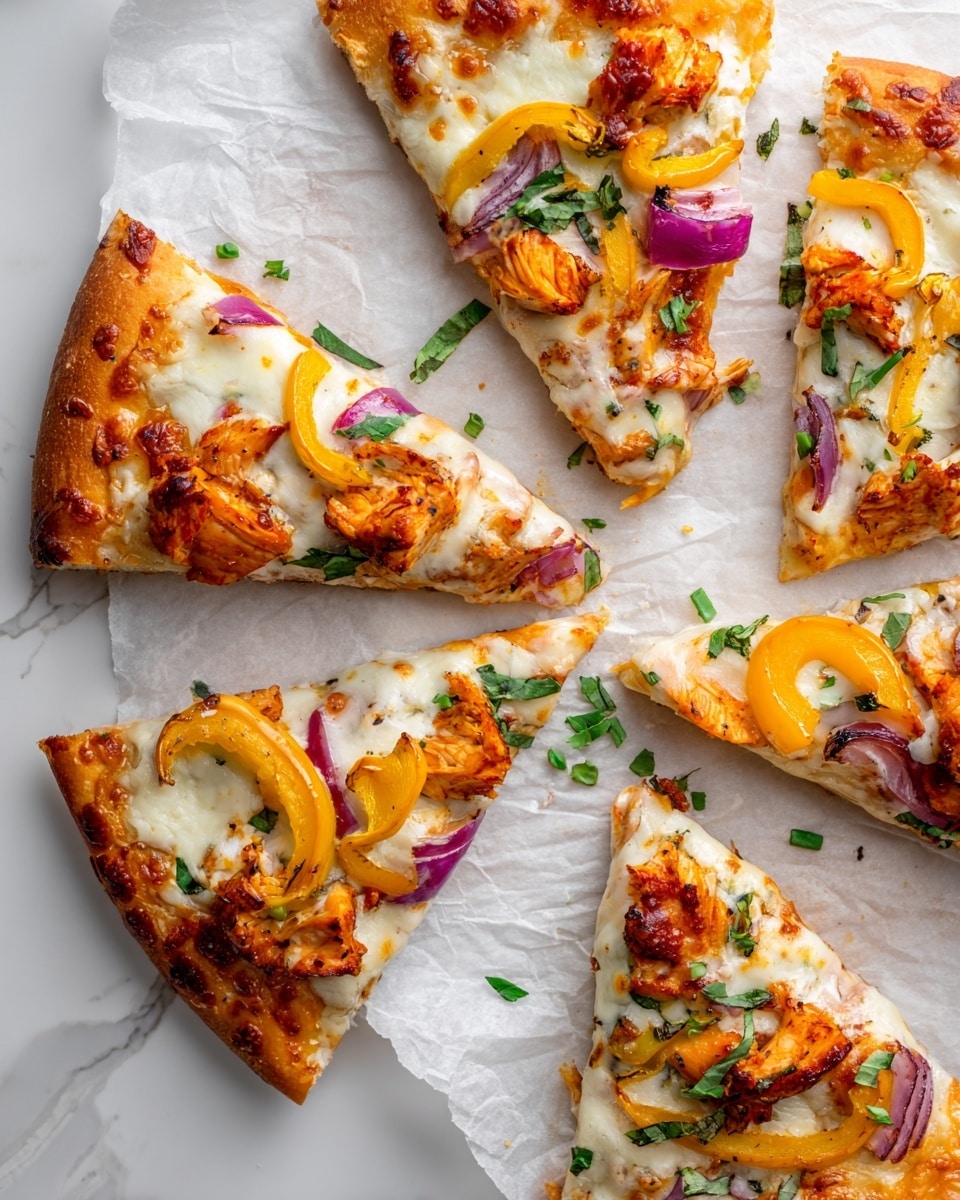 Buffalo Wing Chicken Pizza Recipe - Recipe Image