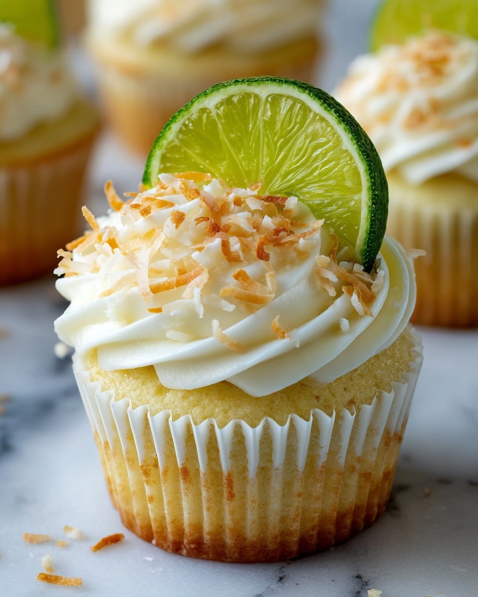 Coconut Lime Cupcakes Recipe