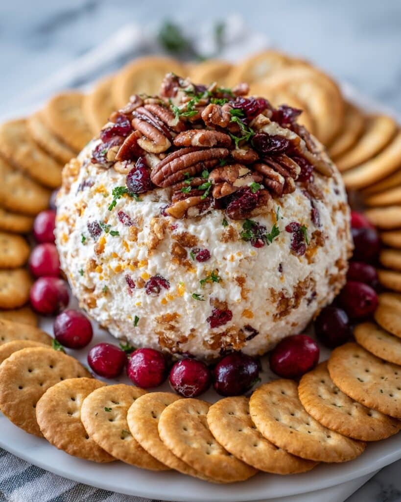 Cranberry Pecan Cheese Ball Recipe