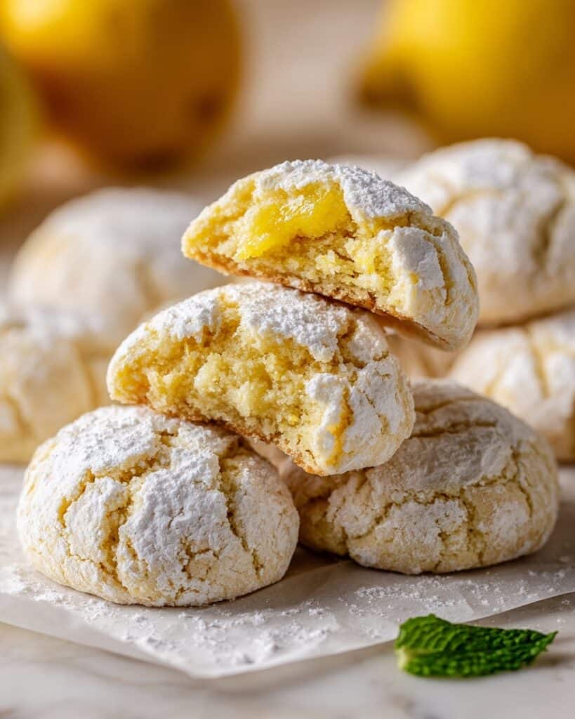 Zesty Lemon-Filled Cookies Recipe