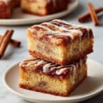 Cinnamon Roll Blondies Recipe