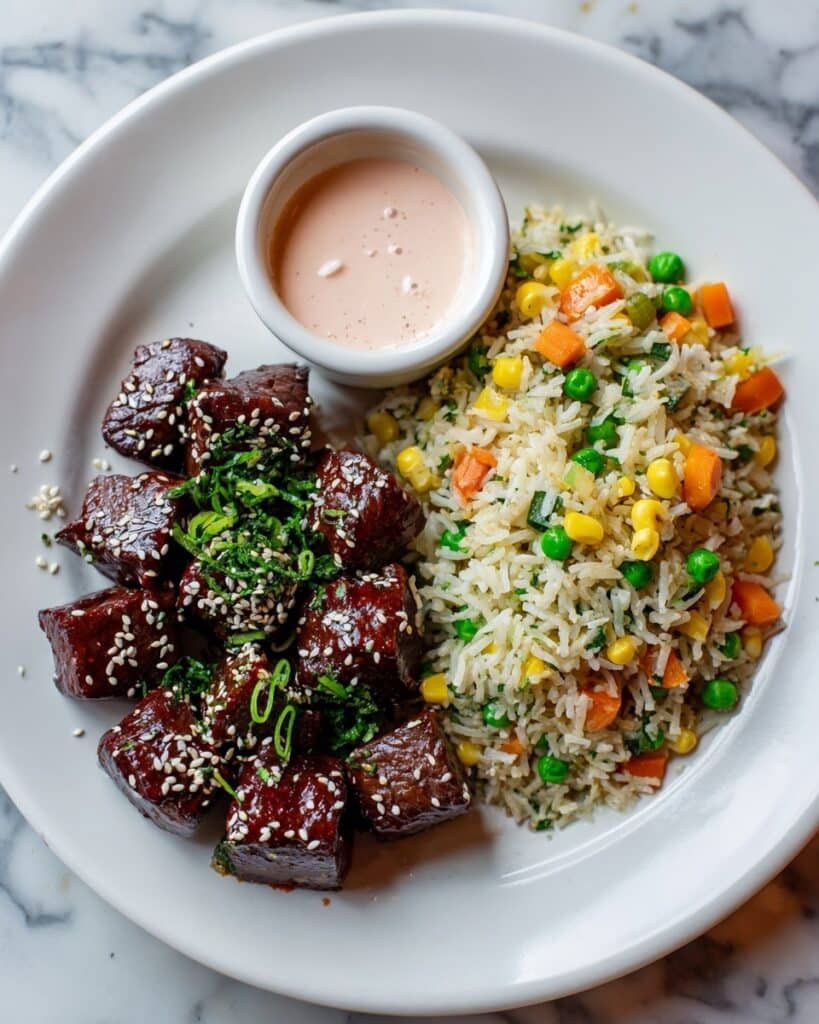 Easy Hibachi Steak with Fried Rice Recipe