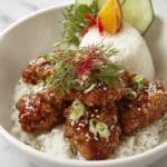 Taiwanese Fried Chicken Cutlet with Orange Honey and Miso Glaze Recipe