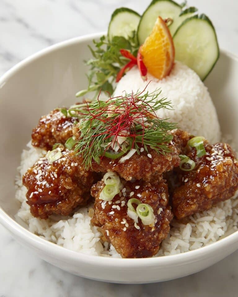 Taiwanese Fried Chicken Cutlet with Orange Honey and Miso Glaze Recipe