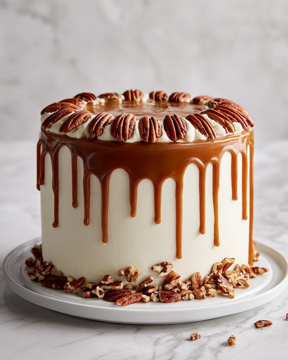 Turtle Chocolate Layer Cake Recipe - Recipe Image