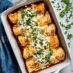 Veggie Black Bean Enchiladas Recipe