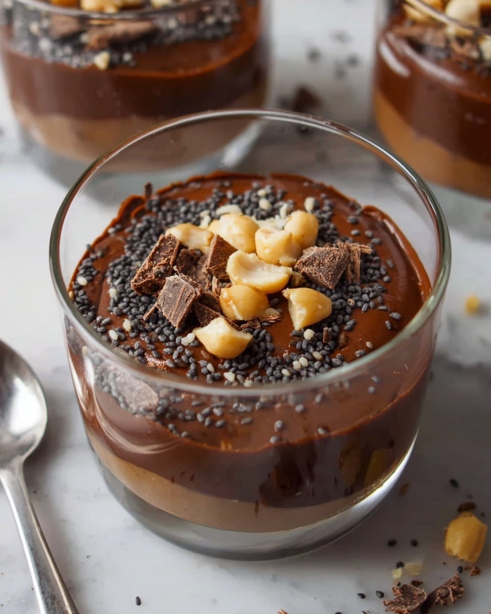 Creamy Peanut Butter Cup Chia Pudding Recipe - Recipe Image
