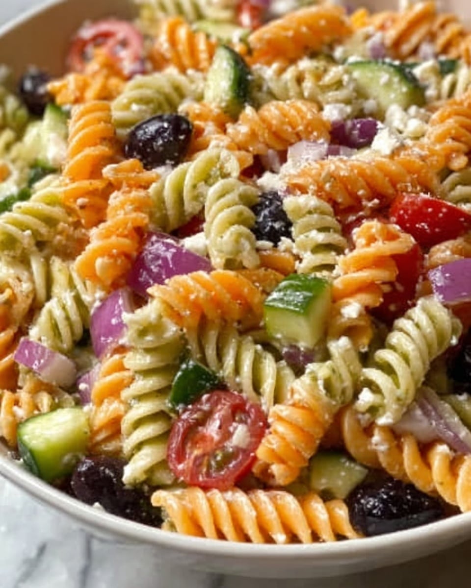 Easy Italian Pasta Salad Recipe - Recipe Image