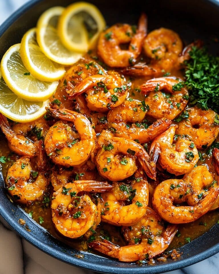 Spicy Lemon Garlic Shrimp Recipe