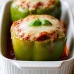 Cheesy Baked Chicken Stuffed Peppers Recipe