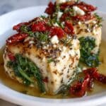 Rolled Up Chicken with Feta, Spinach, and Sun-Dried Tomatoes Recipe