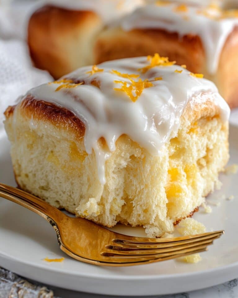 Homemade Orange Sweet Rolls Recipe