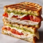 Gourmet Chicken Pesto Sourdough Sandwich Recipe