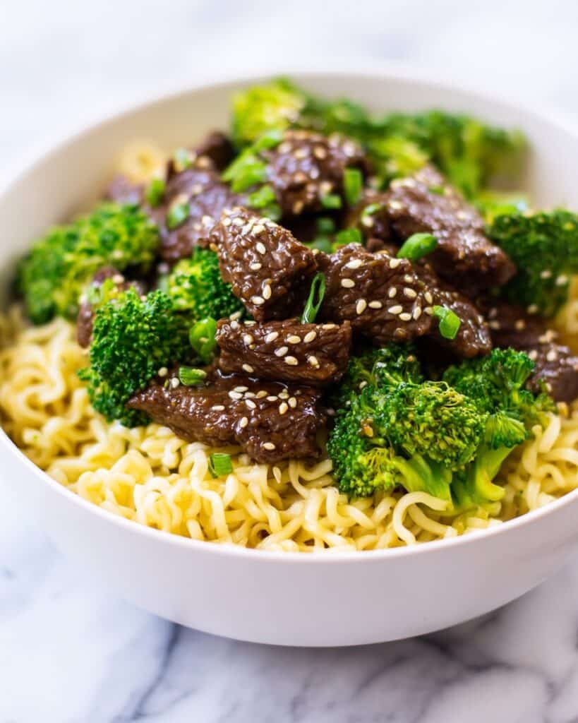 Beef and Broccoli Lo Mein Recipe