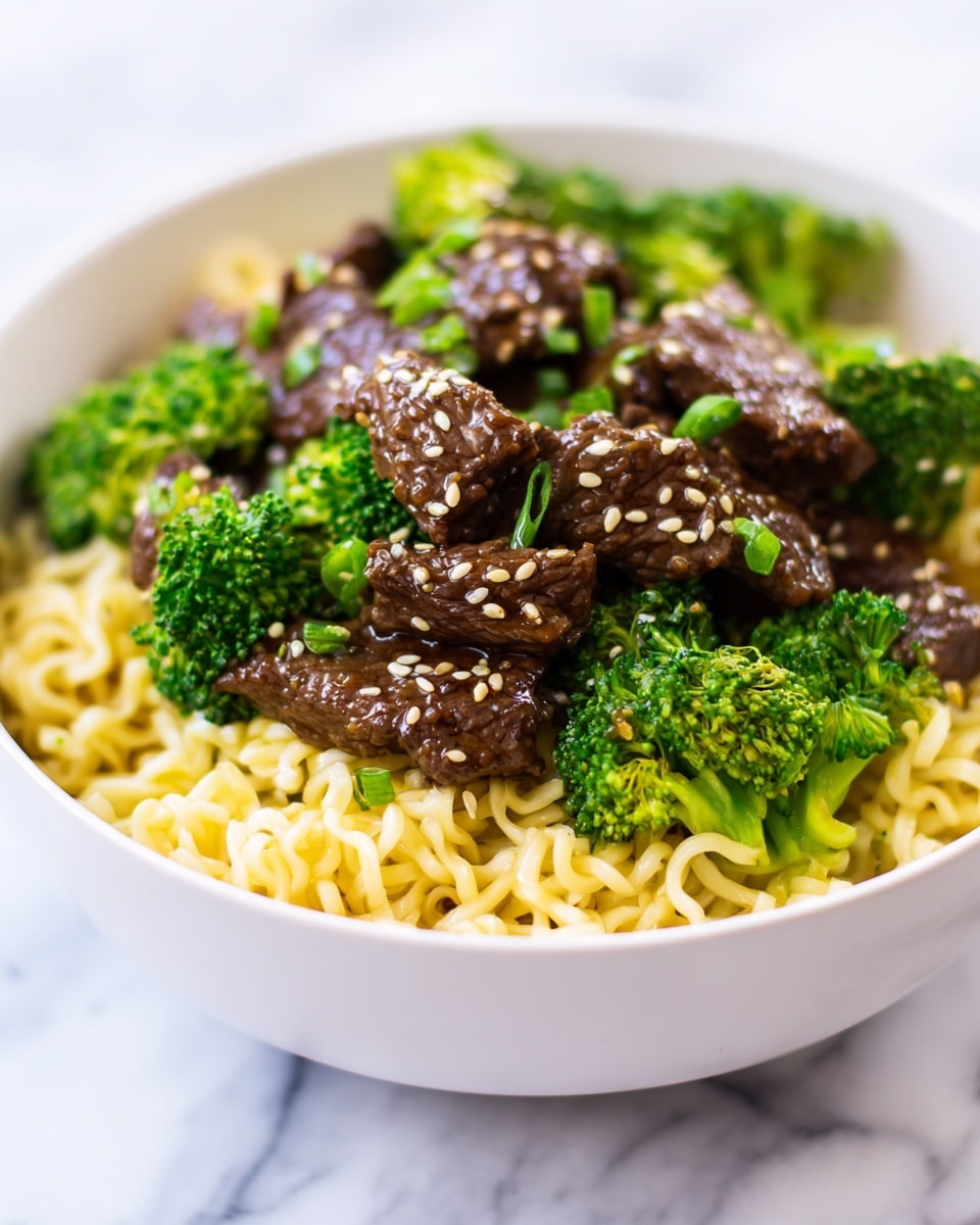 Beef and Broccoli Lo Mein Recipe