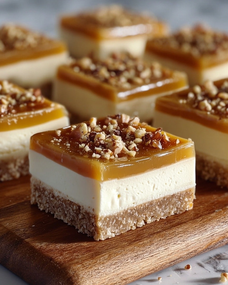 Baklava Cheesecake Bars Recipe - Recipe Image