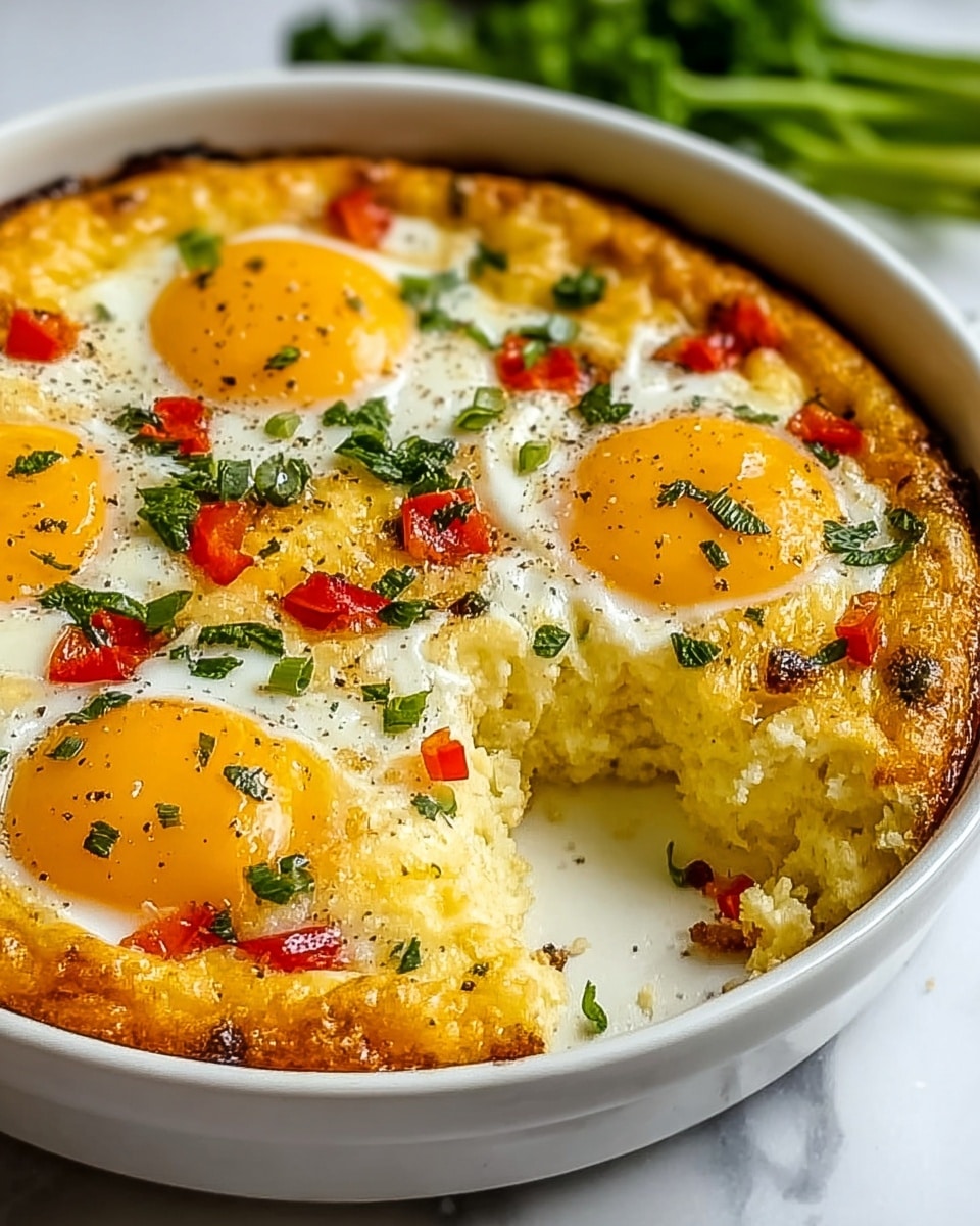 Baked Feta Eggs Recipe - Recipe Image