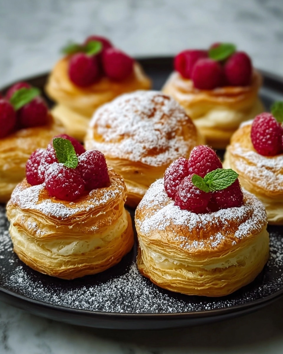 Choux Buns with Pistachio and Raspberry Filling Recipe 5 Choux Buns with Pistachio and Raspberry Filling Recipe - Recipe Image