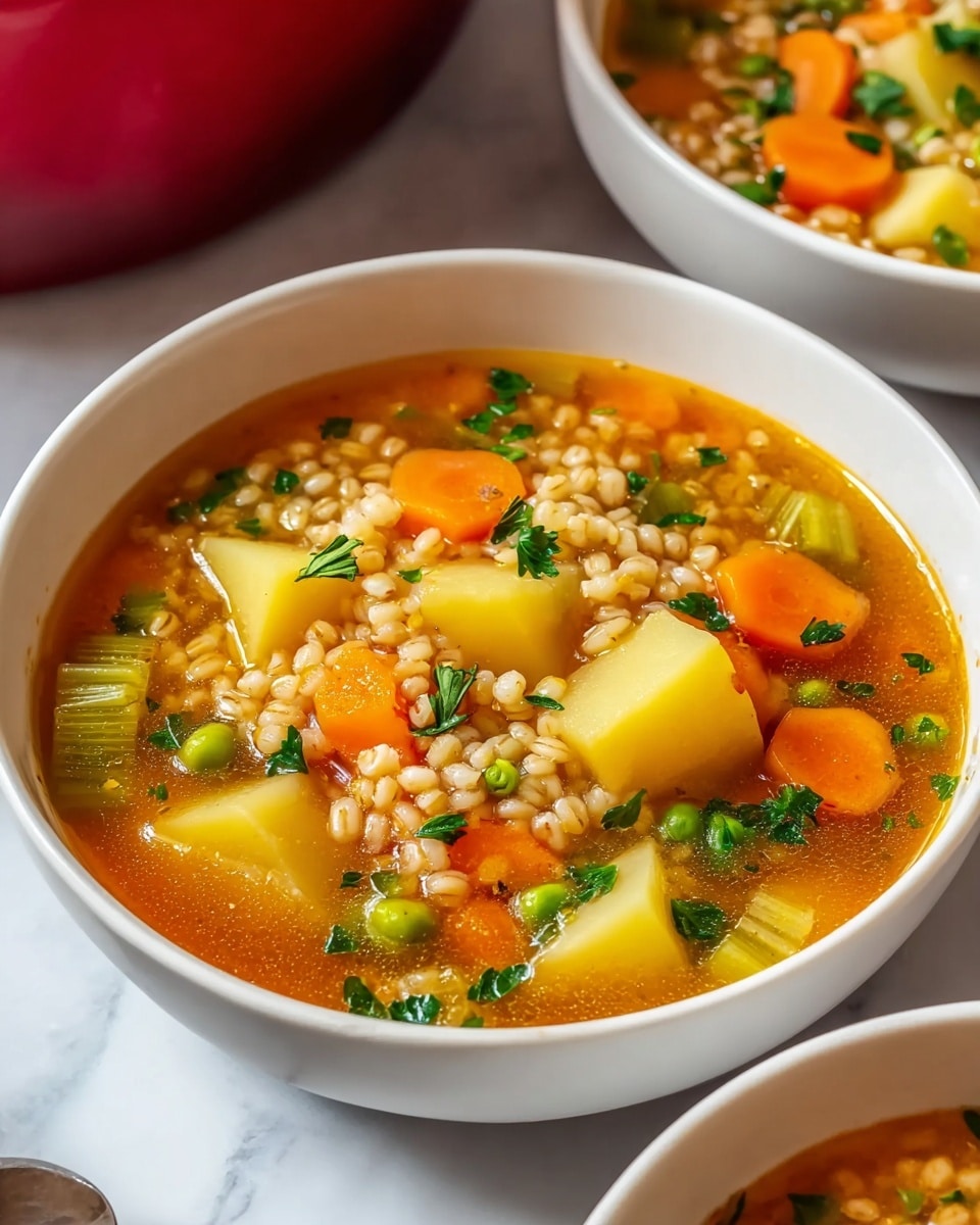 Vegetable Barley Soup Recipe - Recipe Image