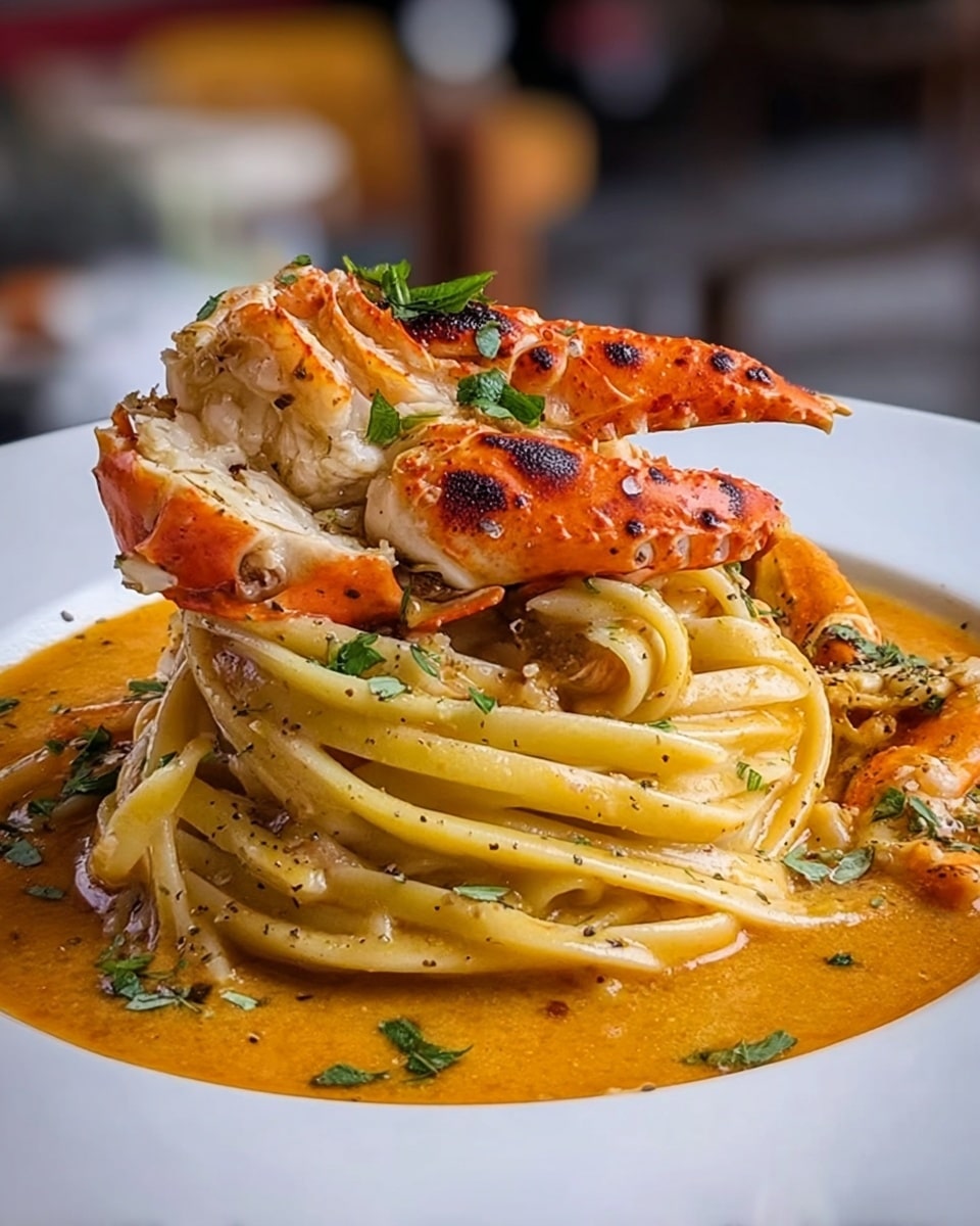 King Crab Pasta with Tomato and Ouzo Sauce Recipe - Recipe Image