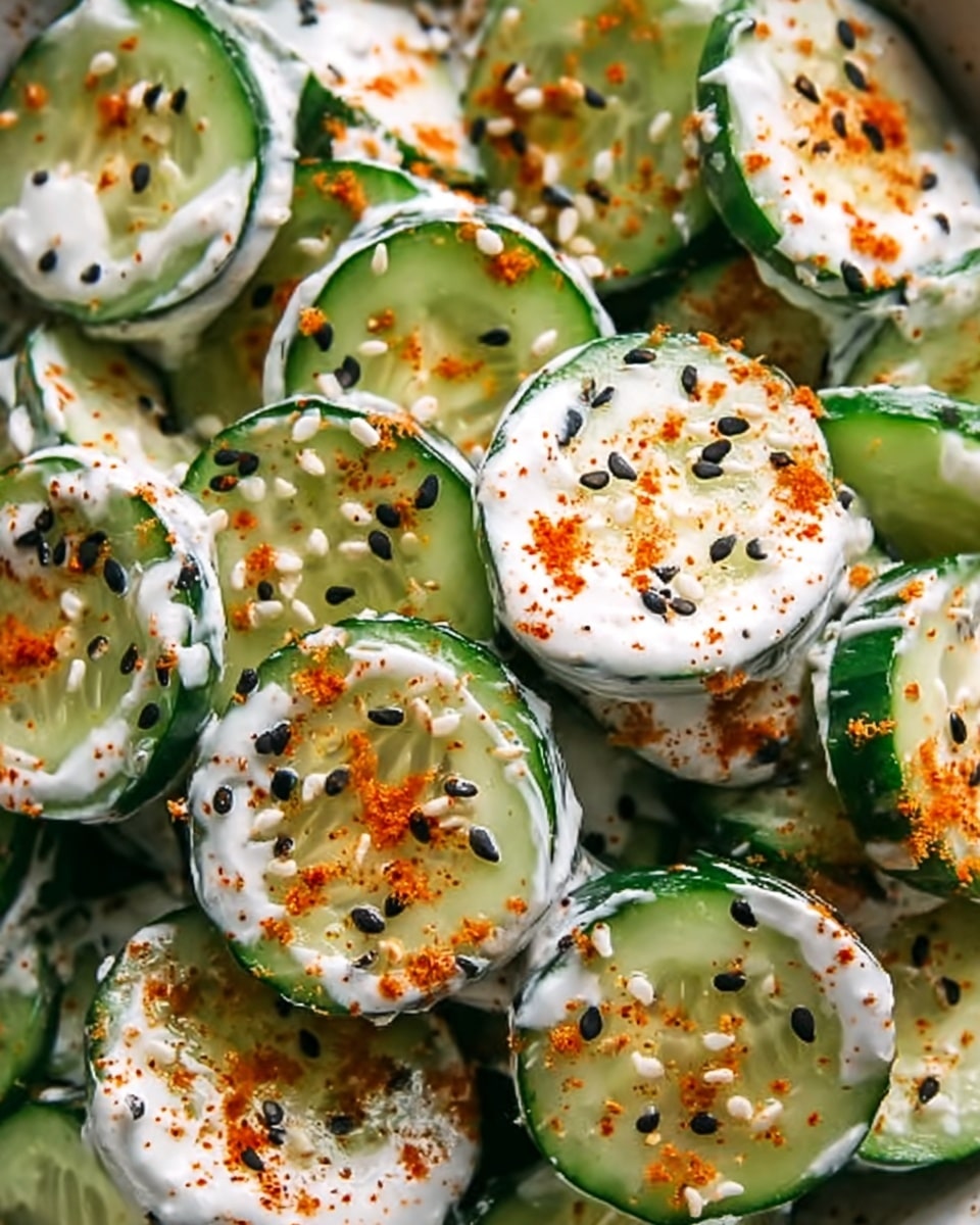 Easy California Roll Cucumber Salad Recipe - Recipe Image